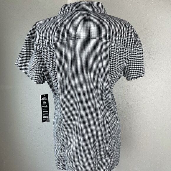 NWT Style & Co. Crinkle Button Down Shirt Size M - Picture 8 of 9
